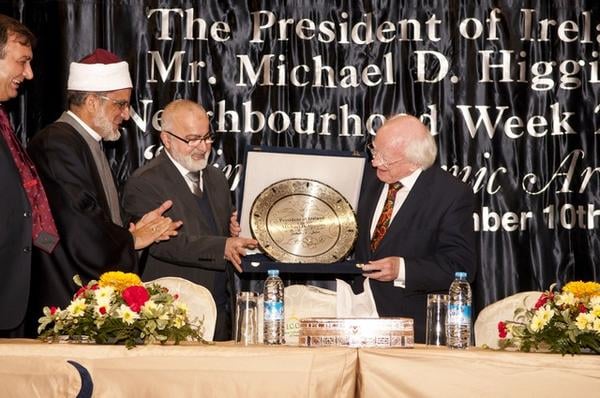 Neighbourhood Weekend 2012 opened by President Higgins